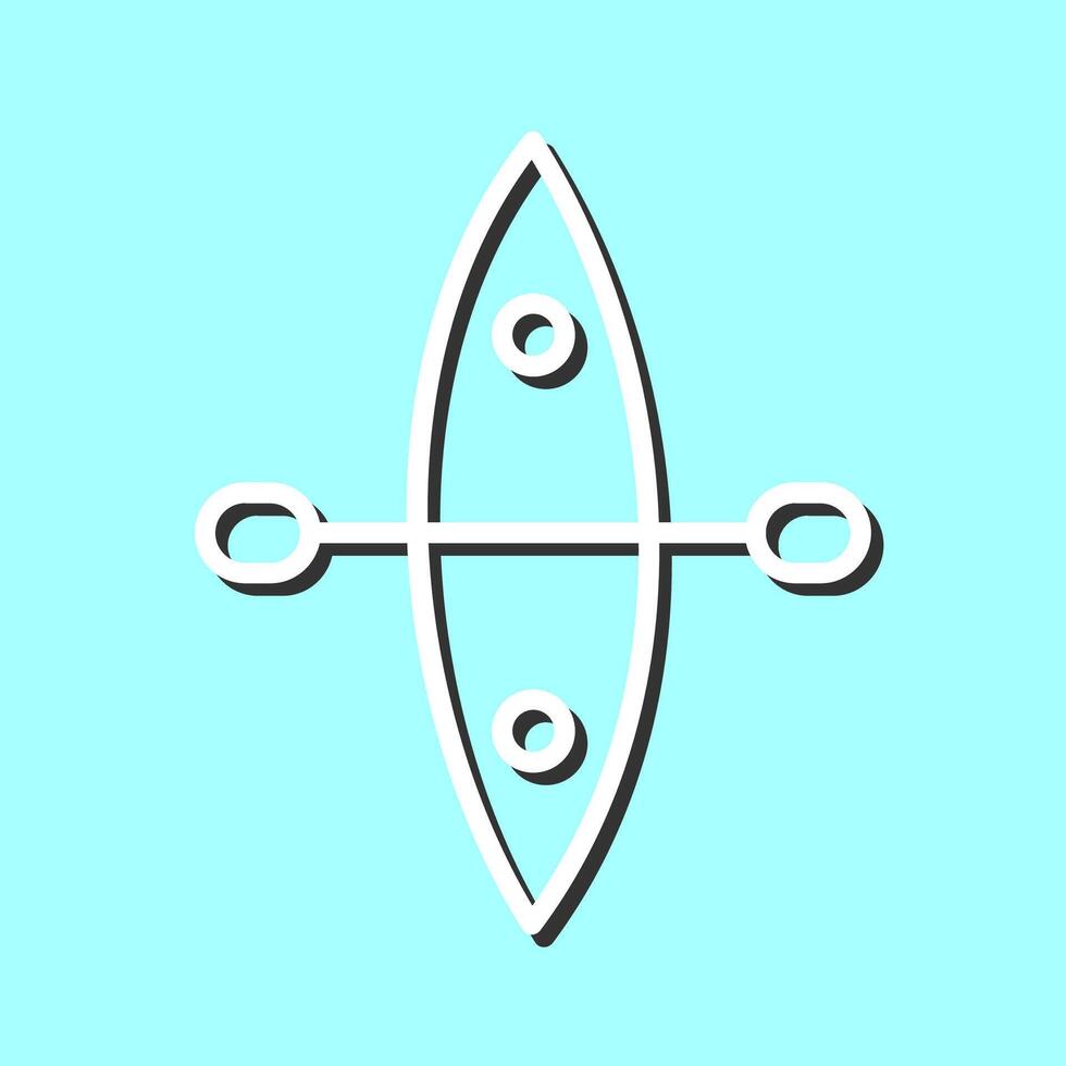 Kayak Vector Icon