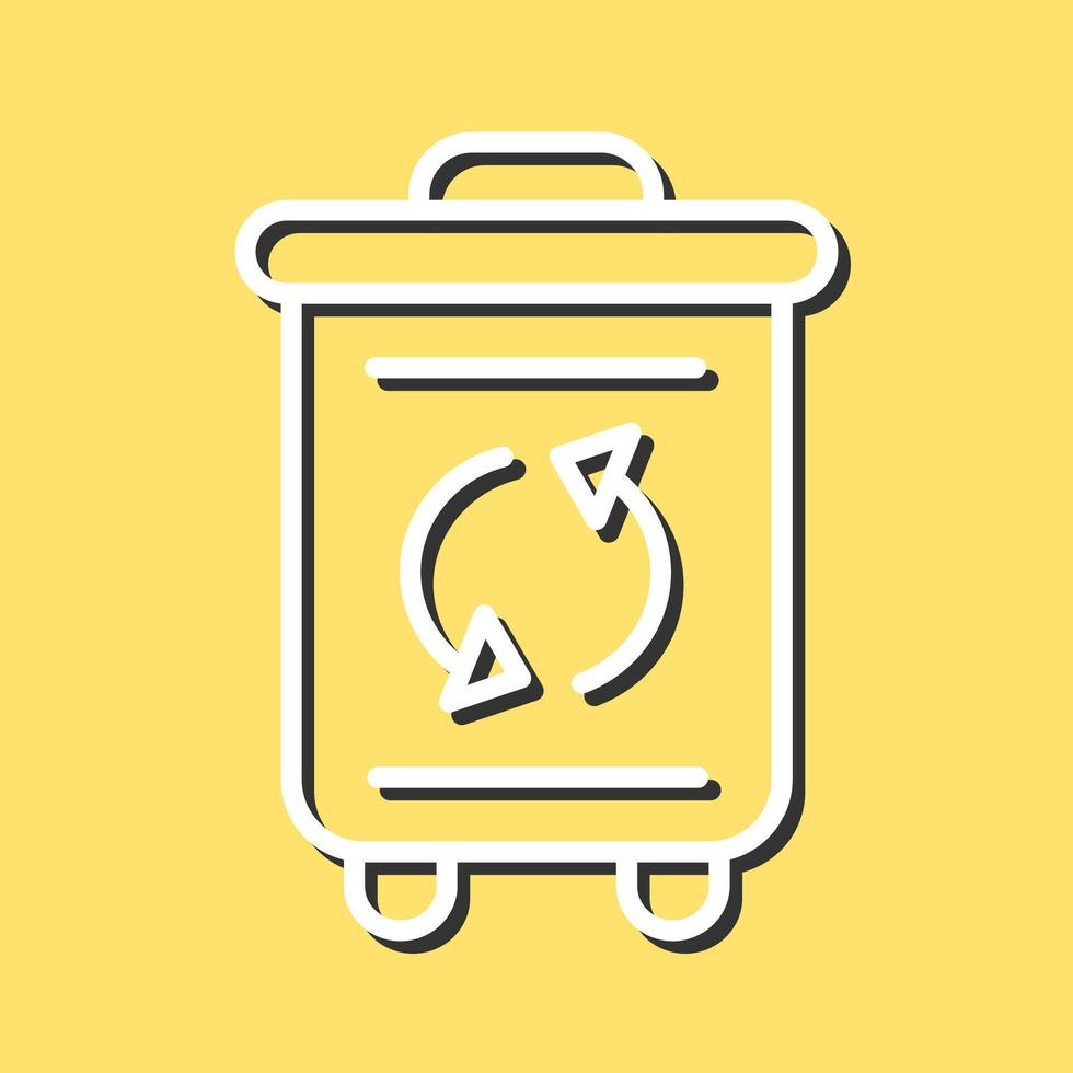 Recycle Bin Vector Icon