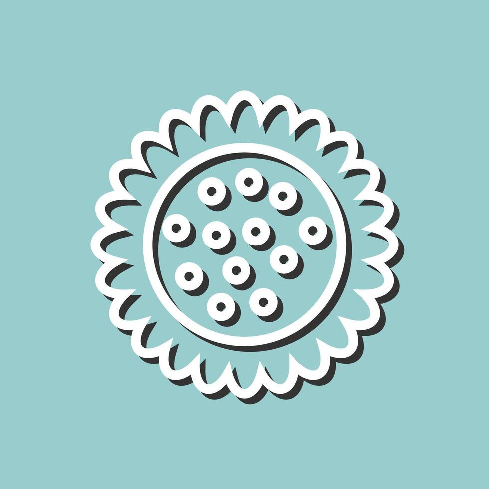 Sunflower Vector Icon