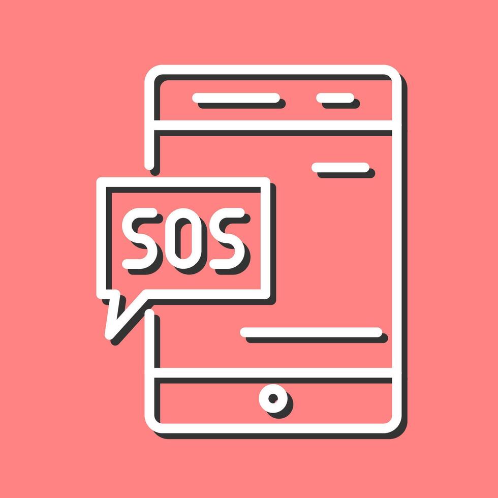 SOS Vector Icon