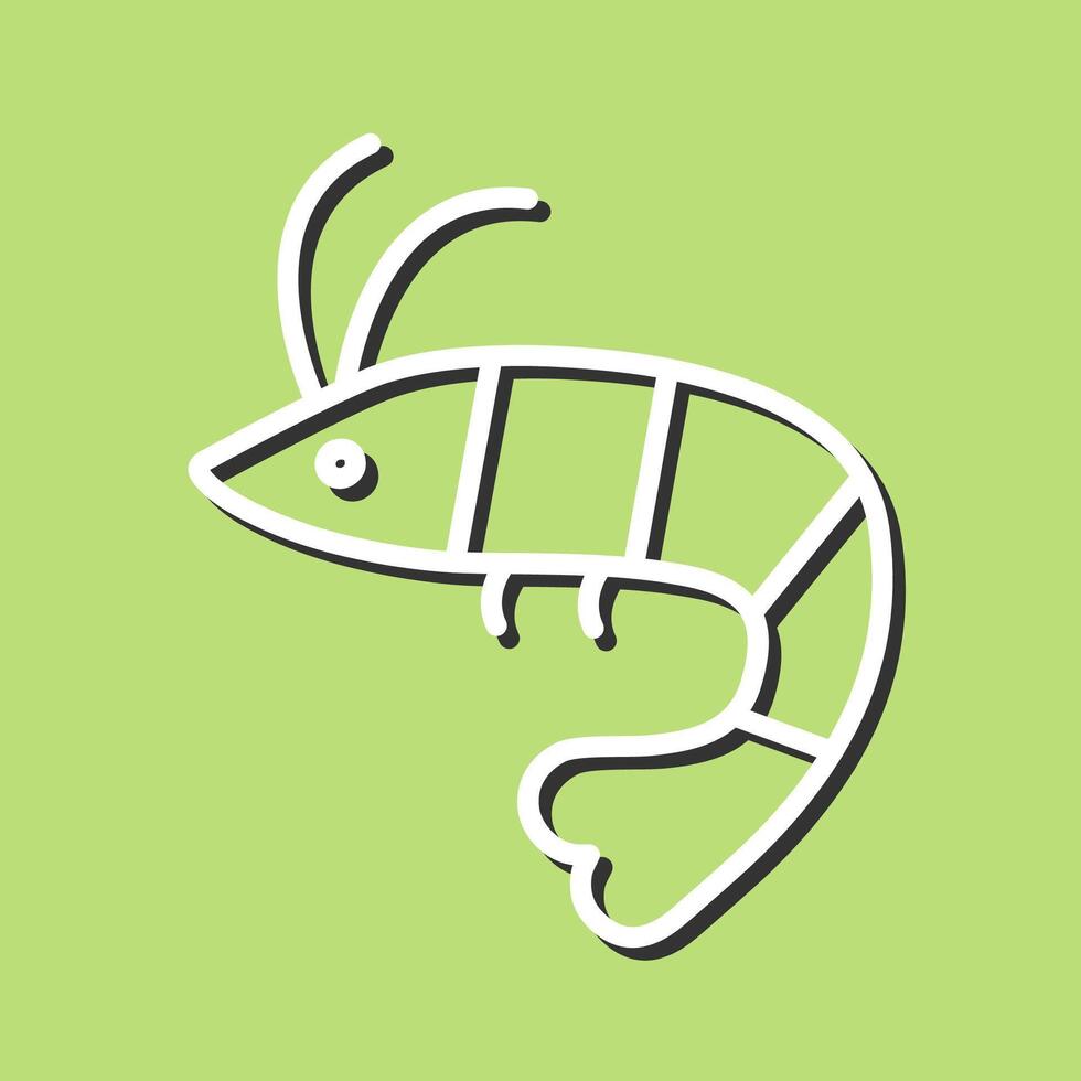 Shrimp Vector Icon