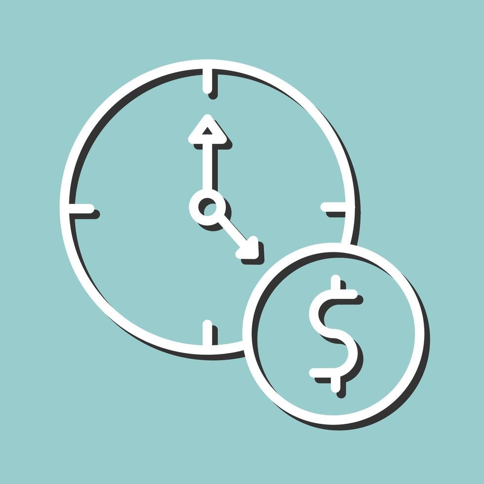 Time is Money Vector Icon