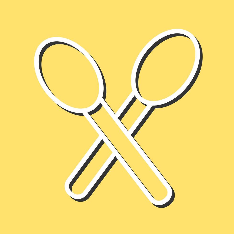 Spoons Vector Icon