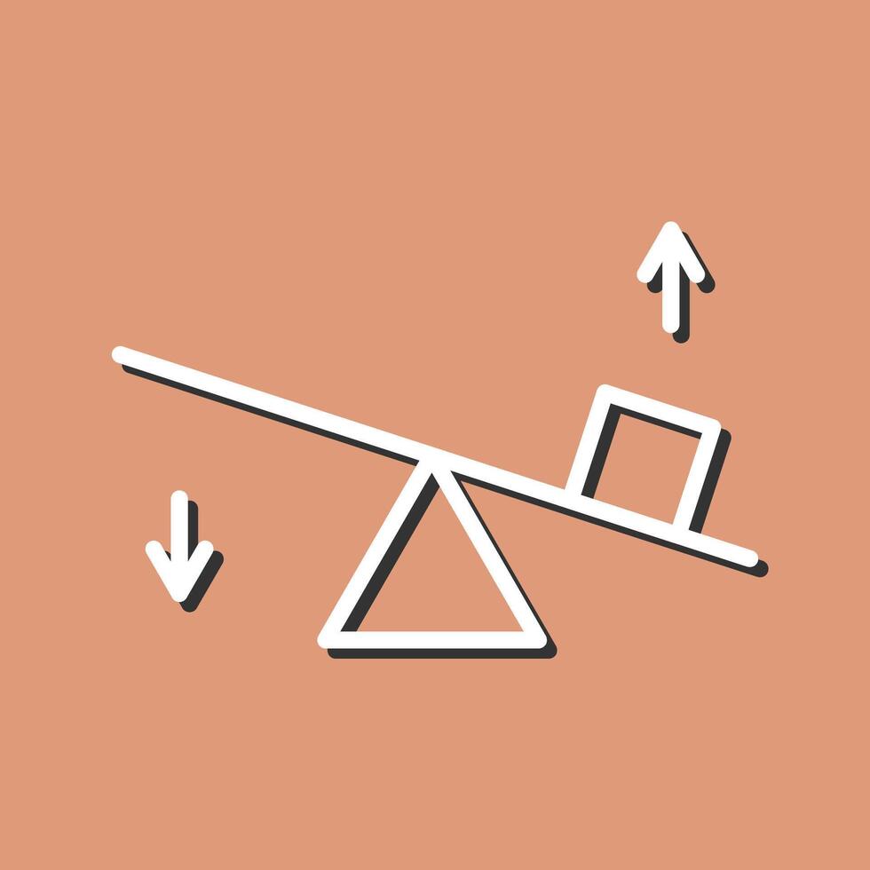 Seesaw Vector Icon