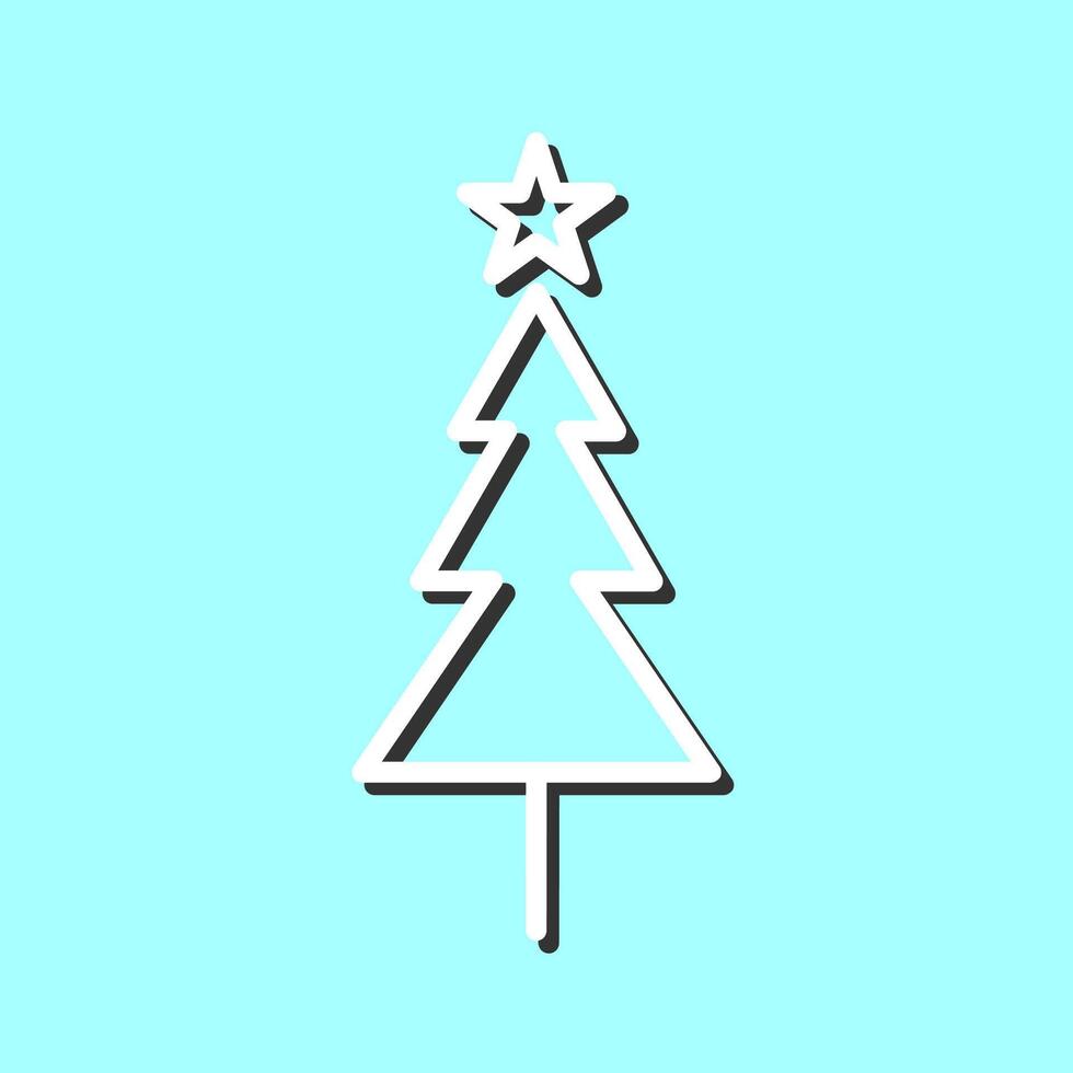 Christmas Tree Vector Icon