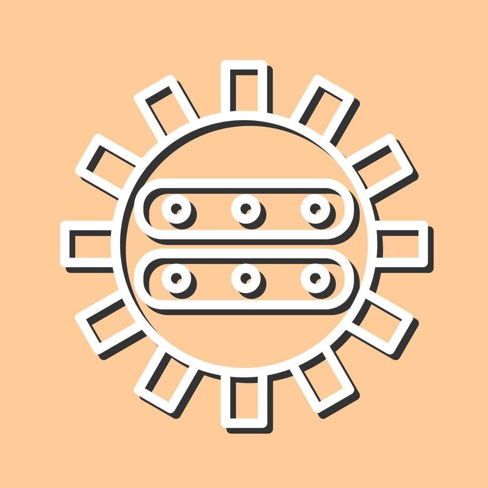 Database Management Vector Icon