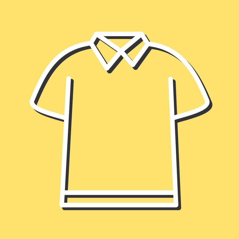 Polo Shirt Vector Icon