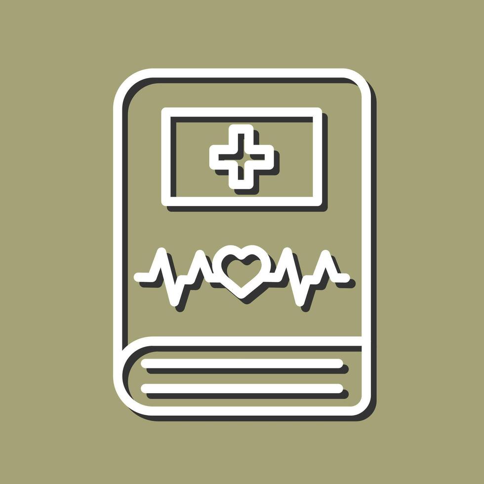 Medical Book Vector Icon