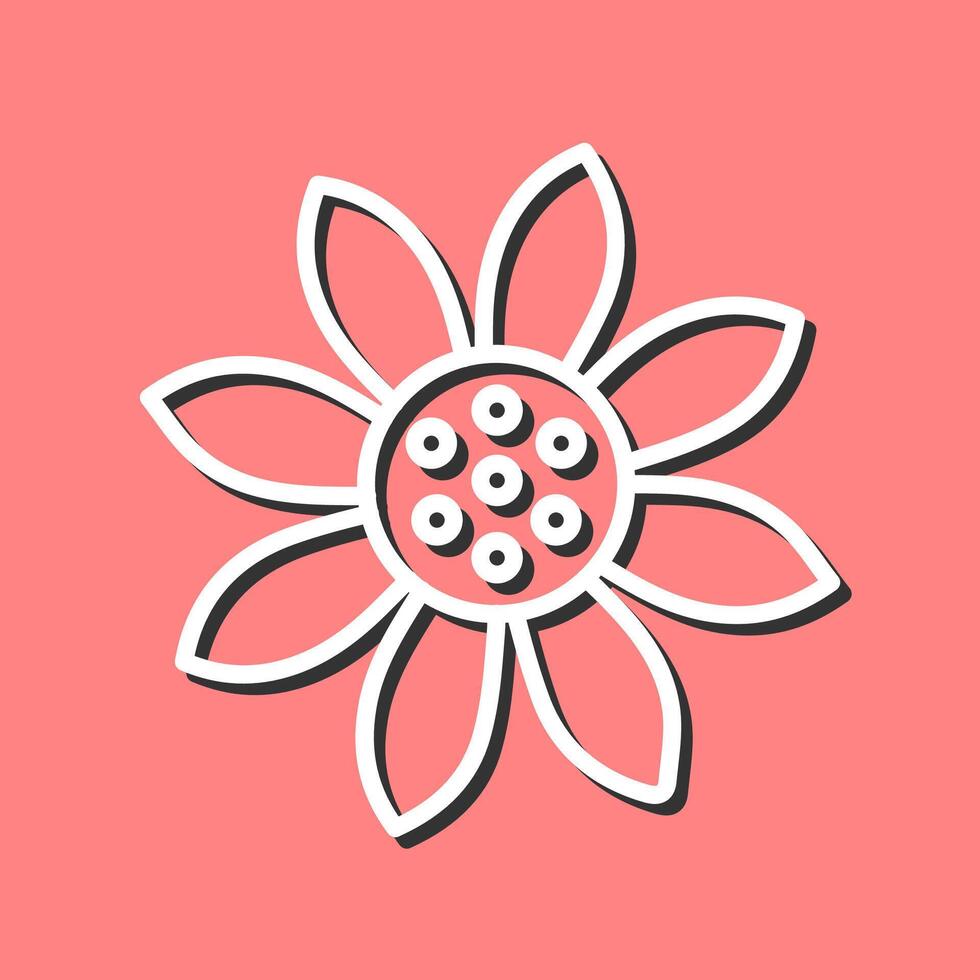 Sunflower Vector Icon