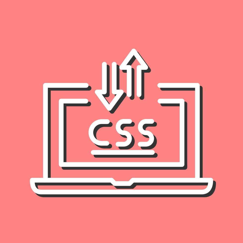 CSS Laptop Vector Icon 41352276 Vector Art at Vecteezy