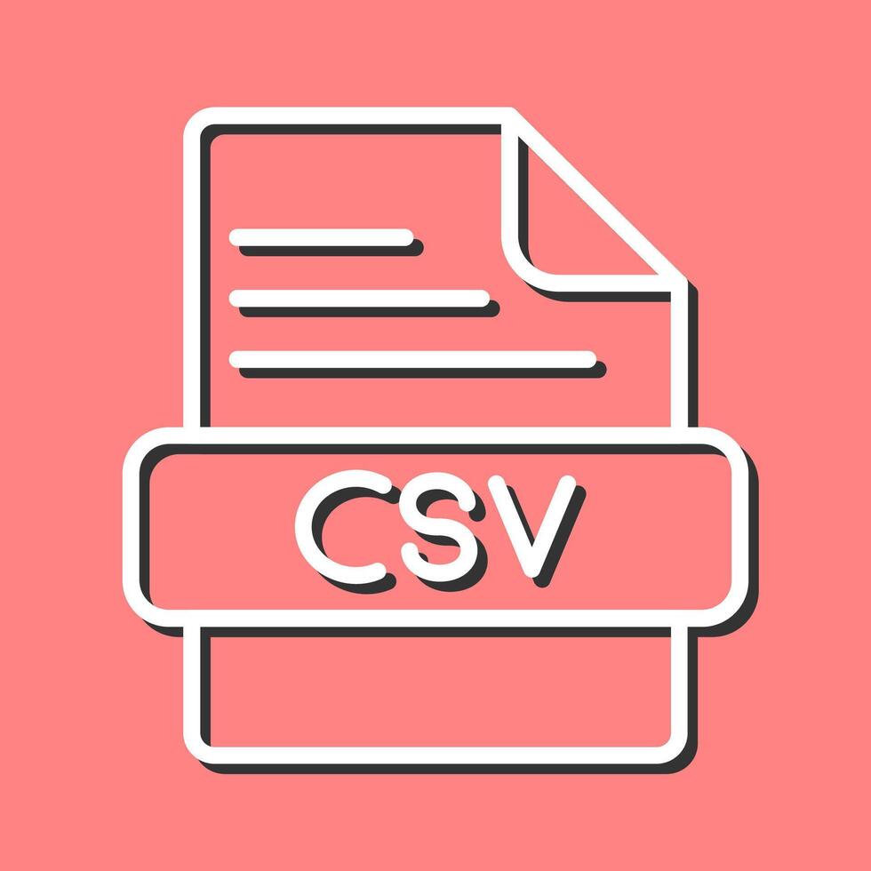 CSV Vector Icon