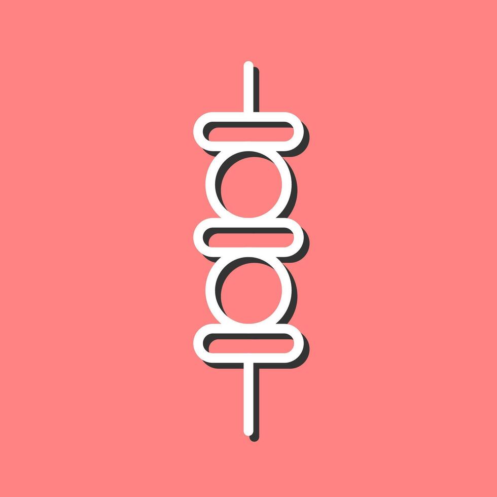 Kebab Vector Icon