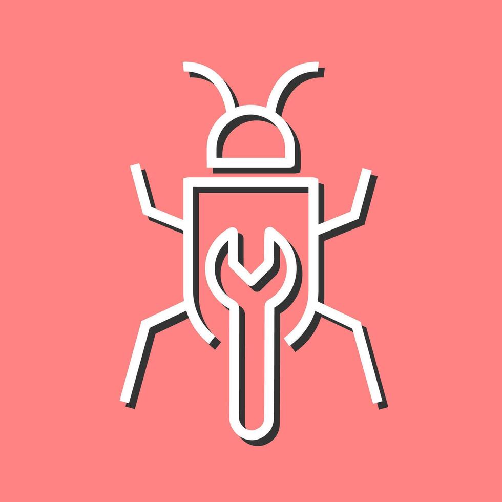 Bug Fixing Vector Icon