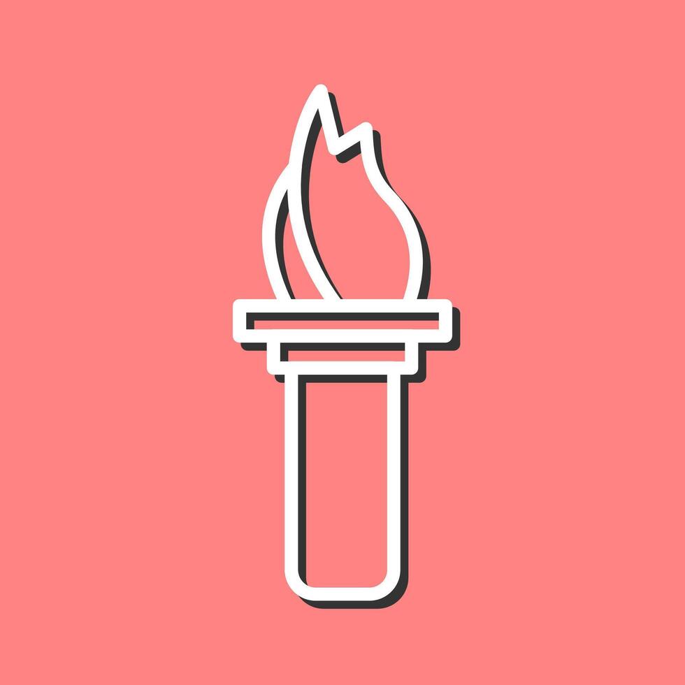 Torch Vector Icon