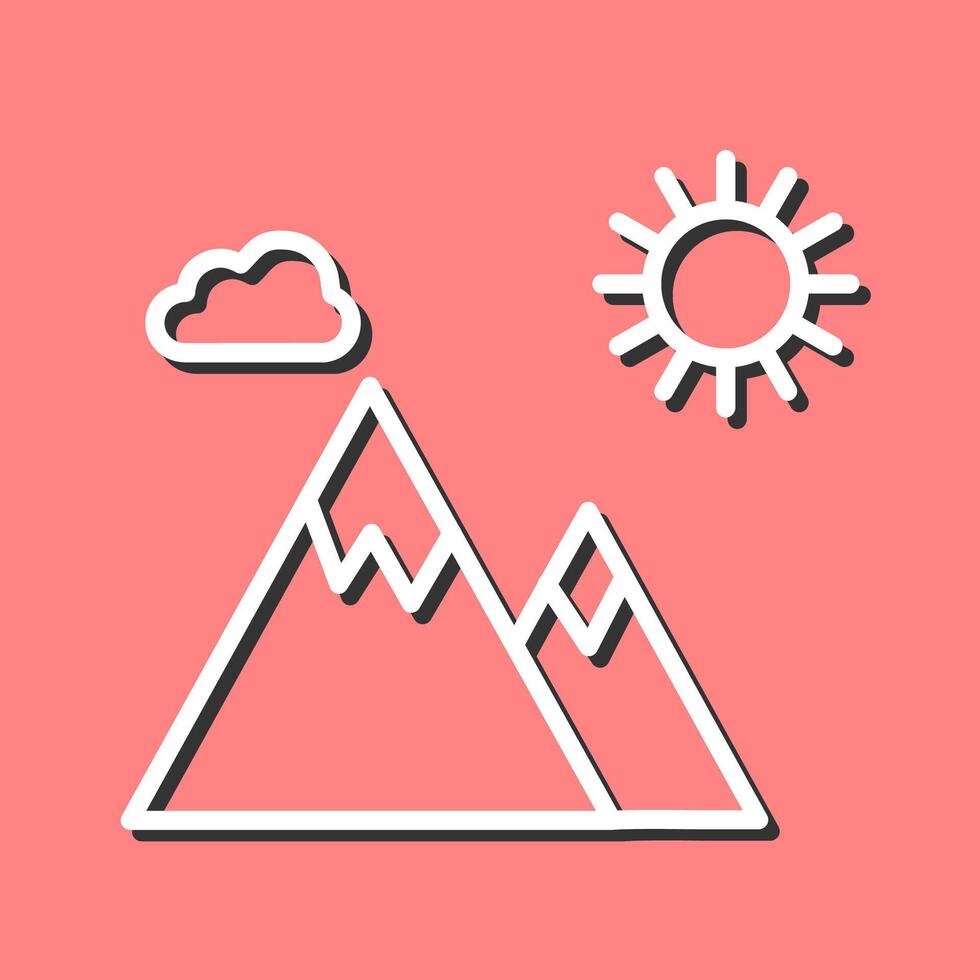 Mountain Vector Icon