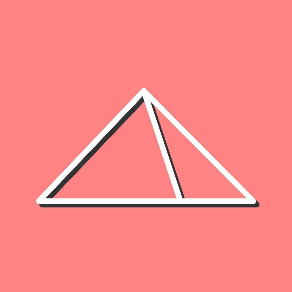 Pyramid Vector Icon