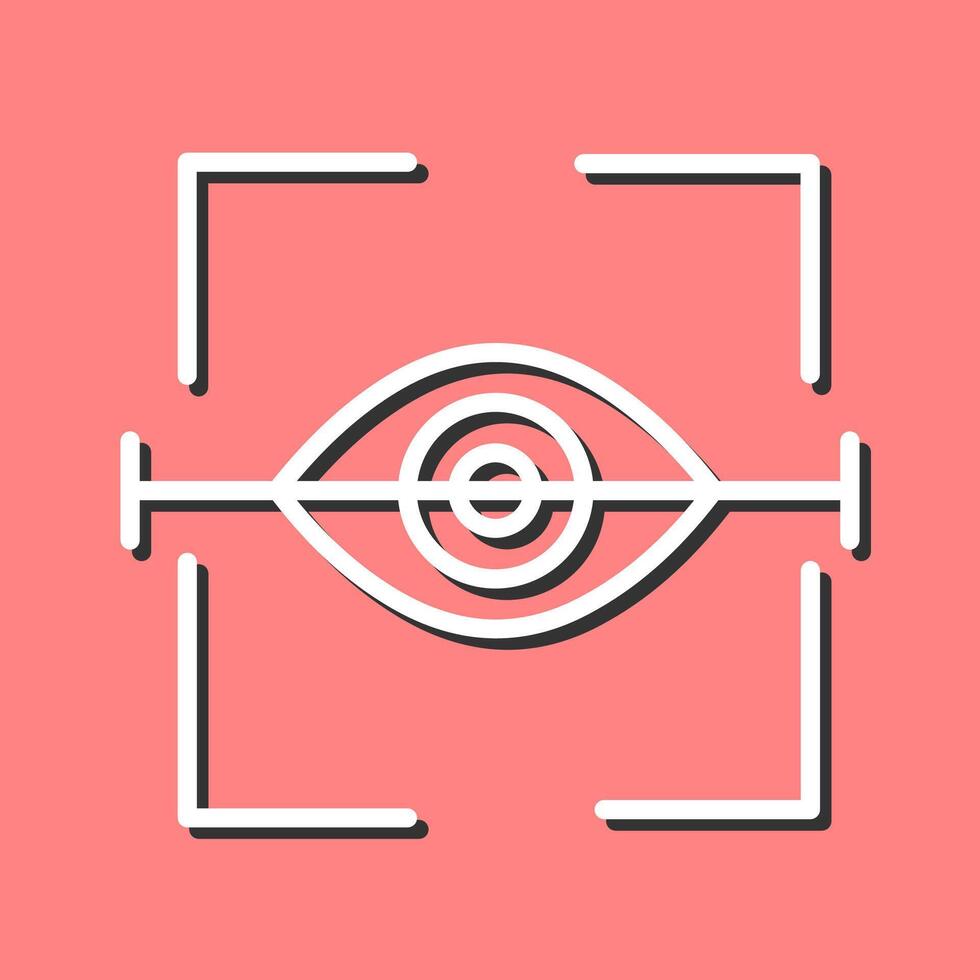 Eye Scan Vector Icon