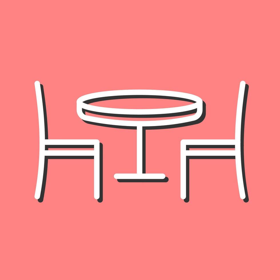 Dining Table I Vector Icon