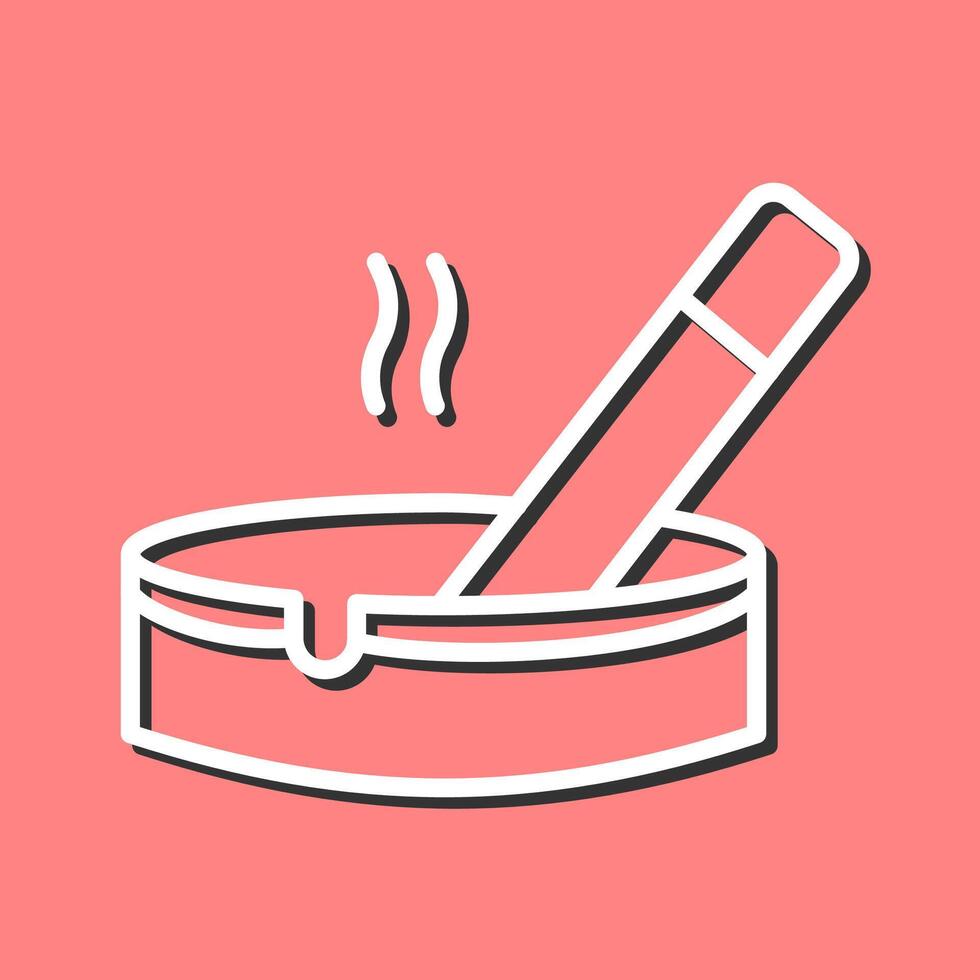 Ashtray Vector Icon