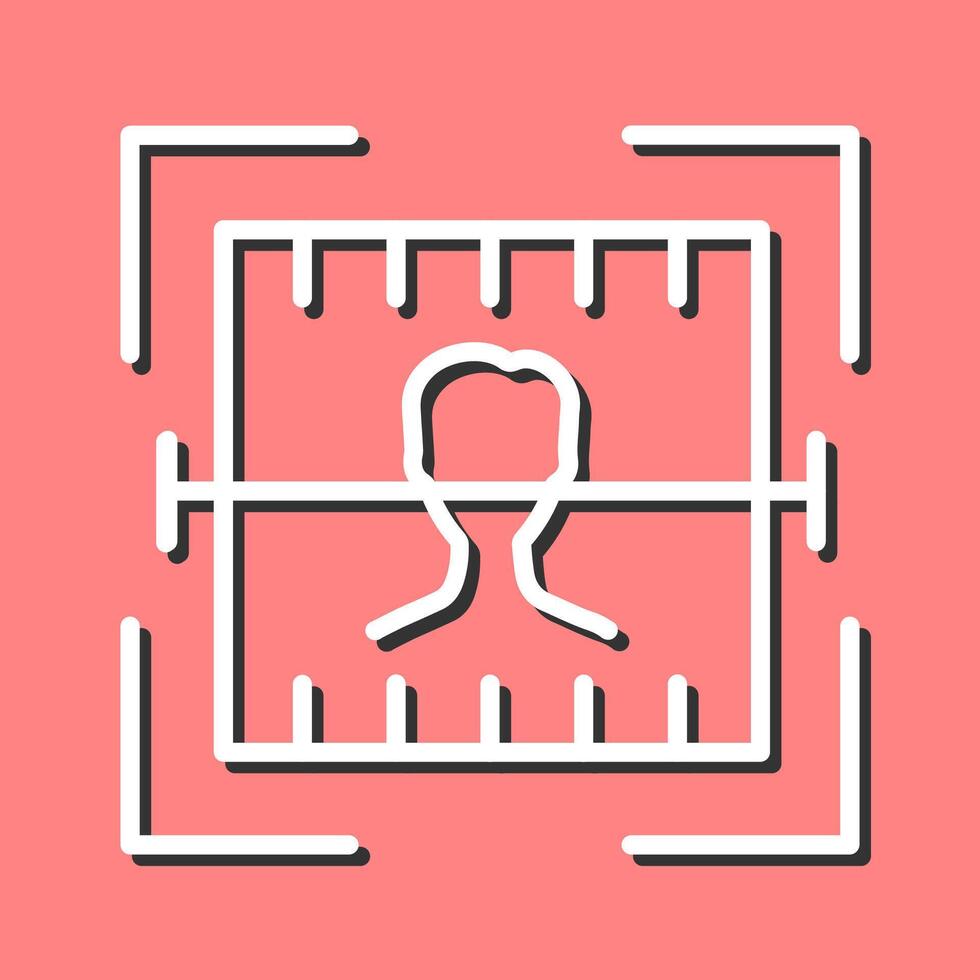Face Scan Vector Icon