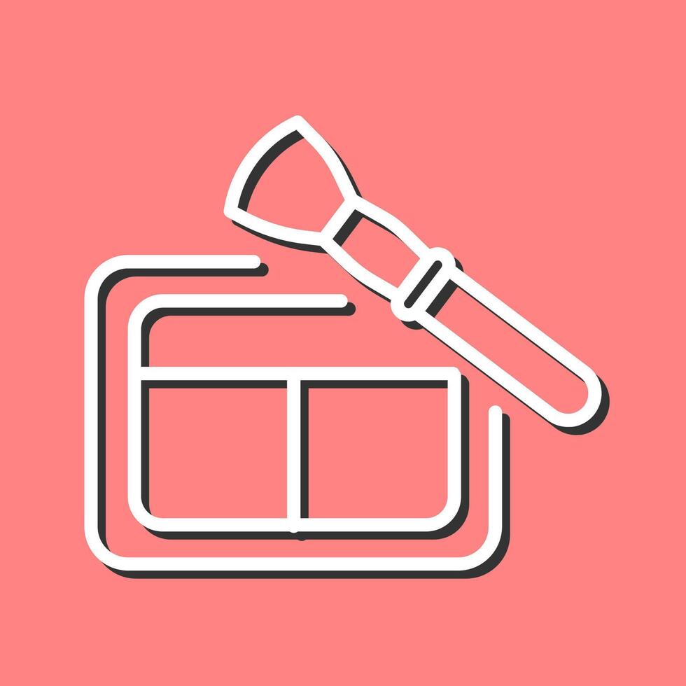 Blushon Brush Vector Icon