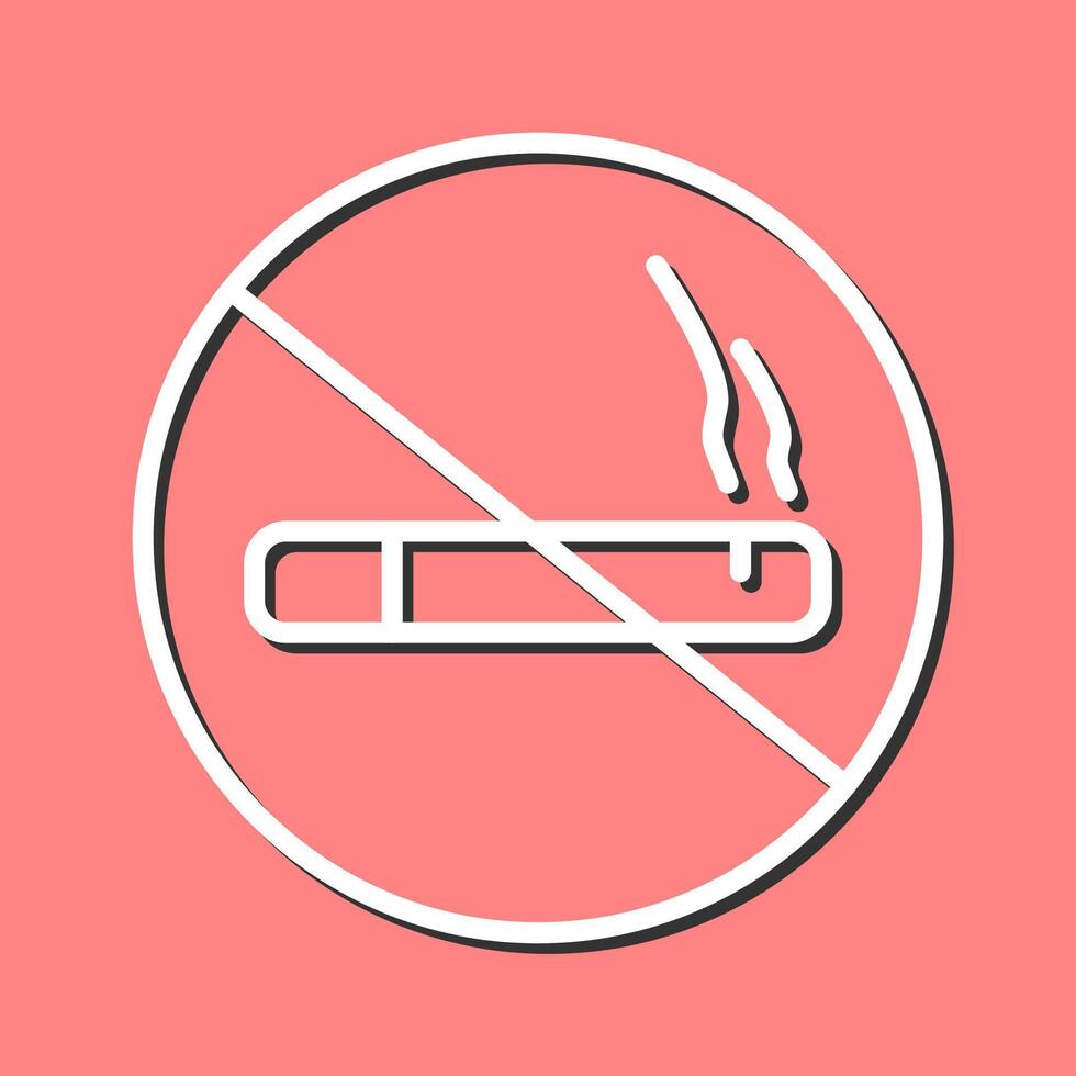 No Smoking Vector Icon