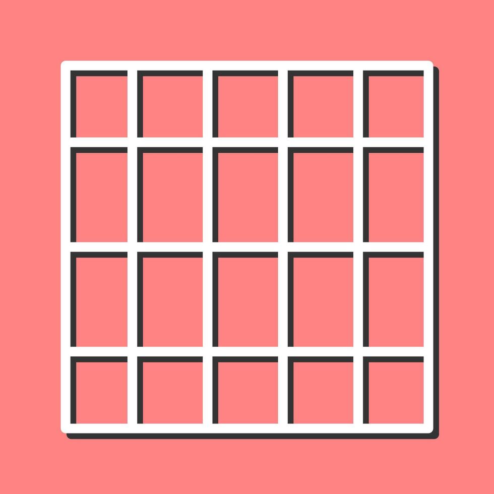Table of Rates Vector Icon