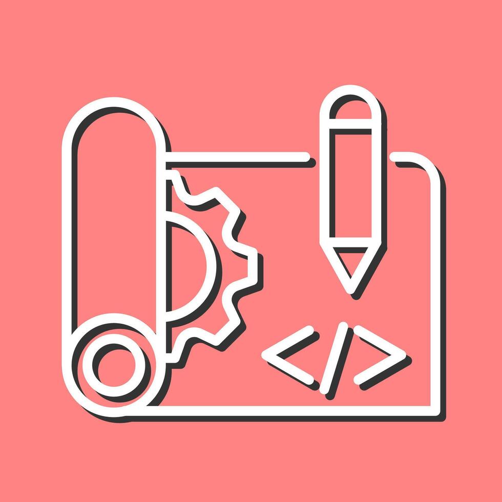 Blueprints Vector Icon