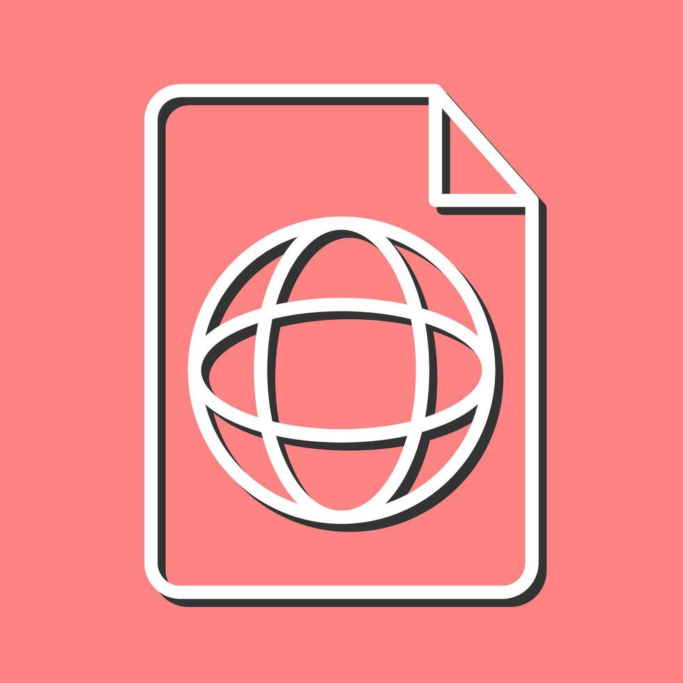 Global Profile Vector Icon