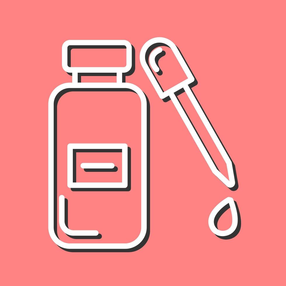 Drops Bottle Vector Icon