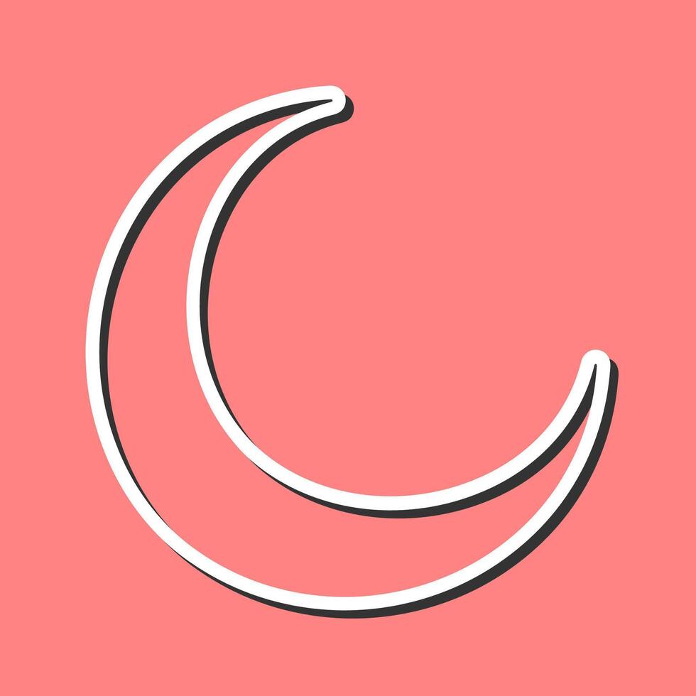 New Moon Vector Icon