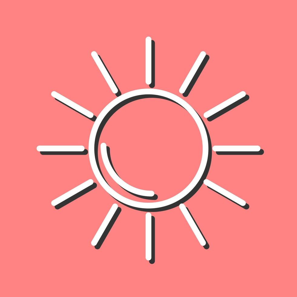 Sun II Vector Icon