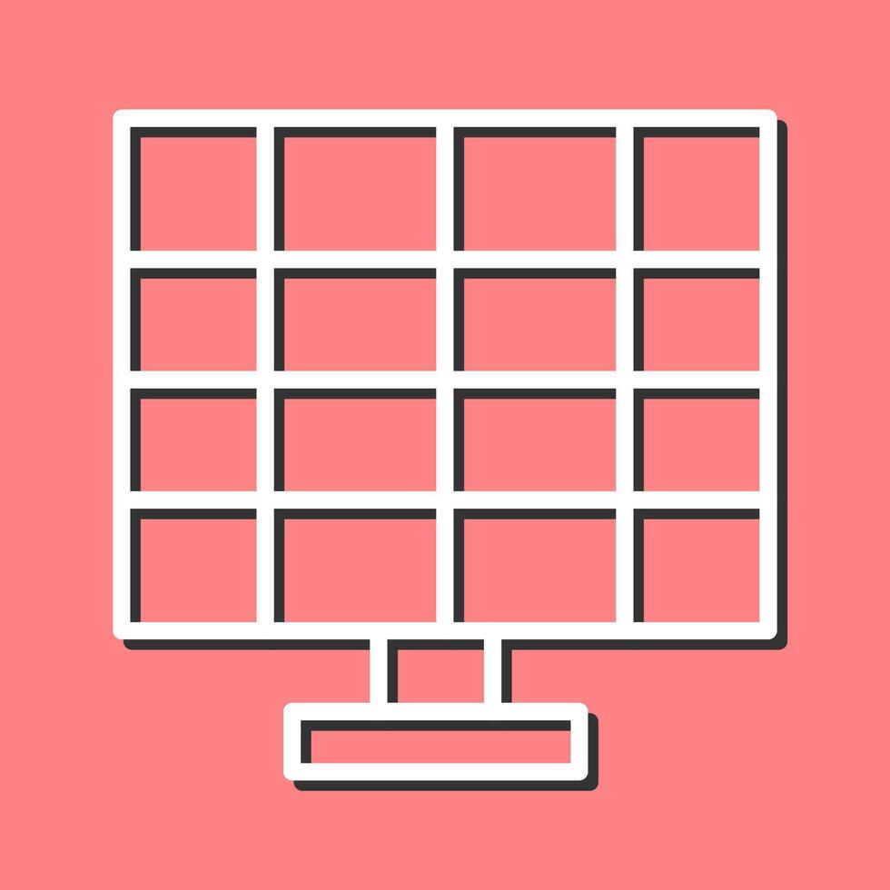 Solar Panel II Vector Icon