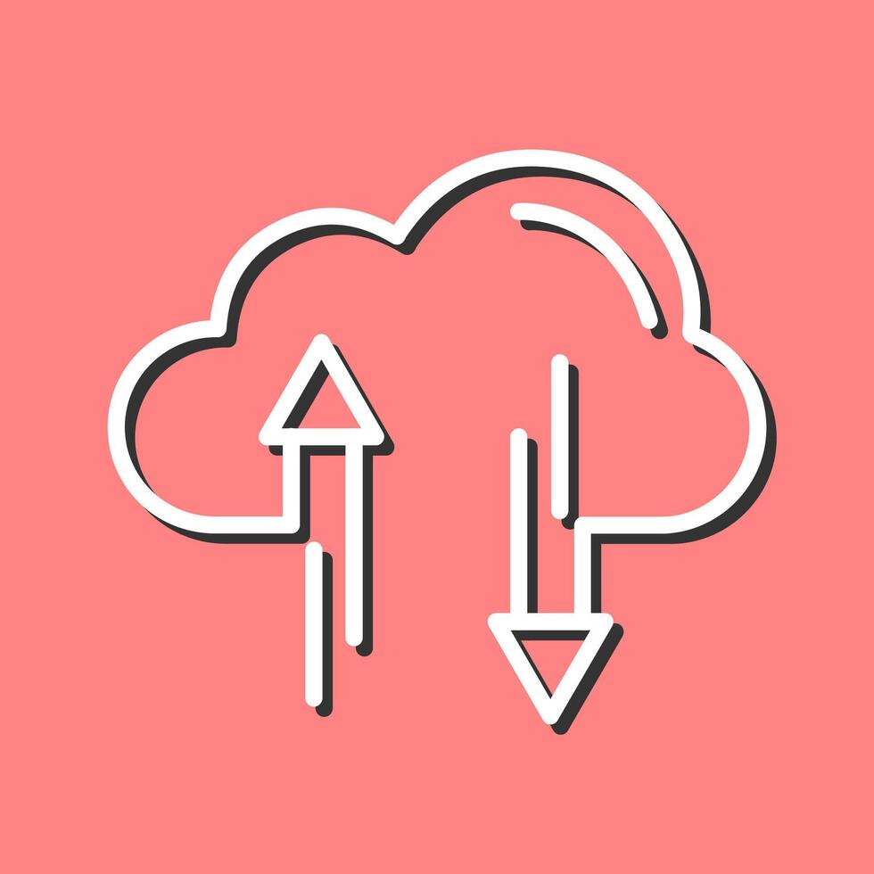 Cloud Storage Vector Icon