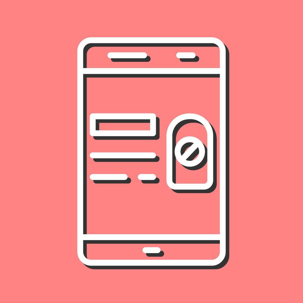 Do Not Disturb Vector Icon