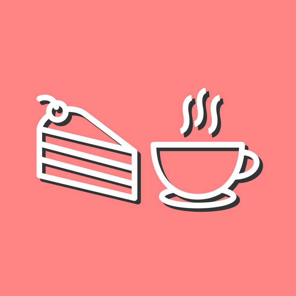 Coffee Served Vector Icon
