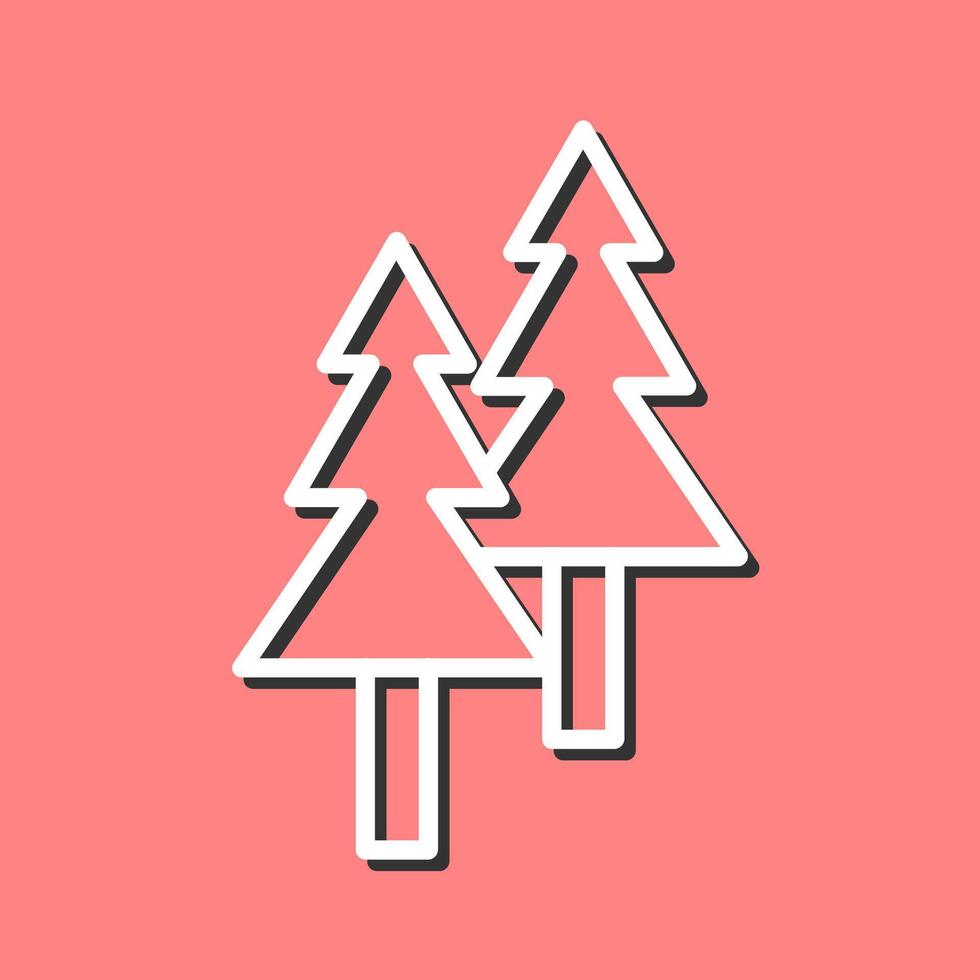 Pine Tree Vector Icon