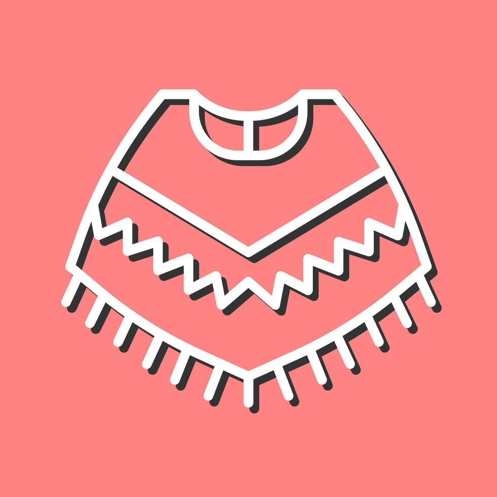 Poncho Vector Icon