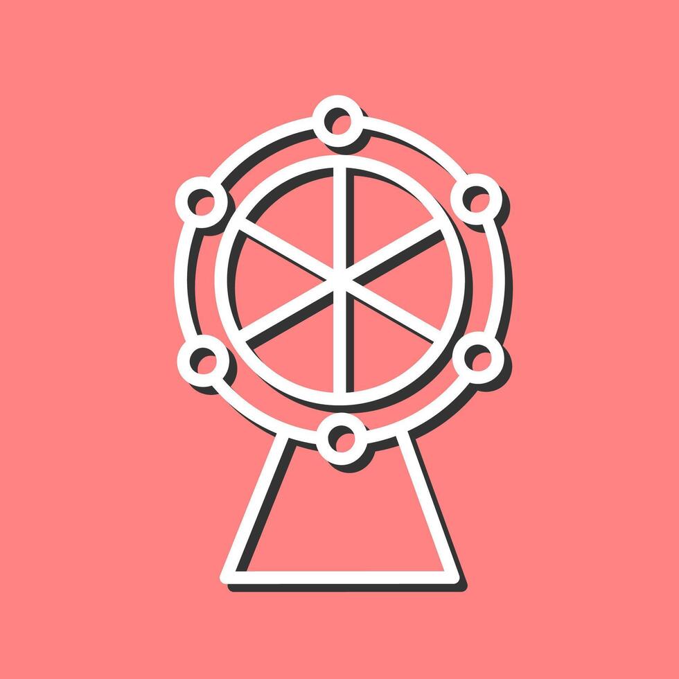 Ferris Wheel Vector Icon