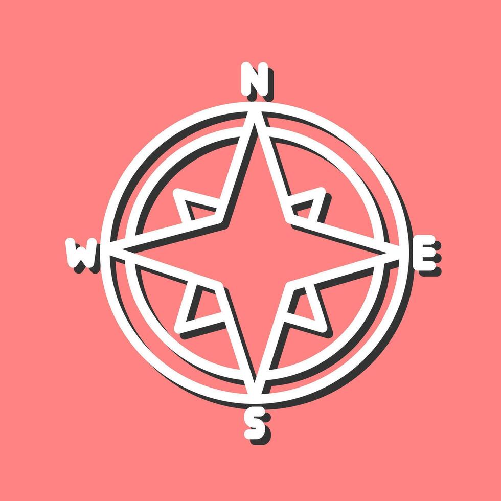 Compass Vector Icon