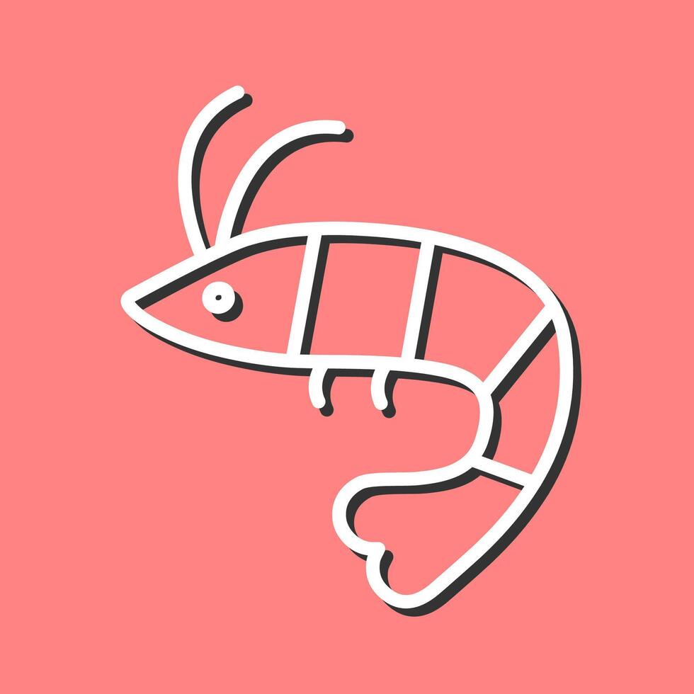 Shrimp Vector Icon