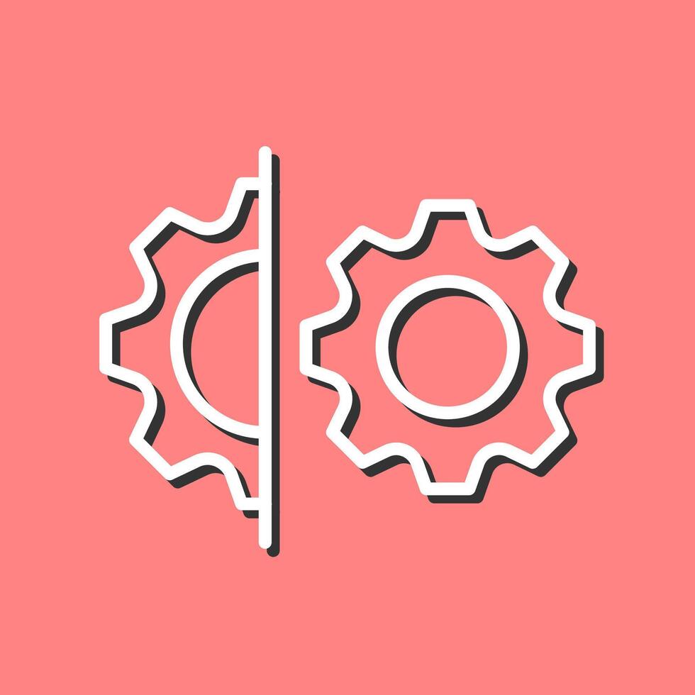 icono de vector de configuración