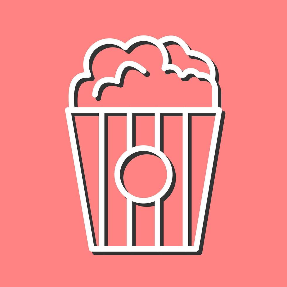 Popcorn Vector Icon