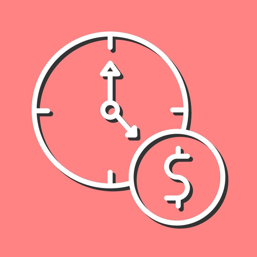 Time is Money Vector Icon