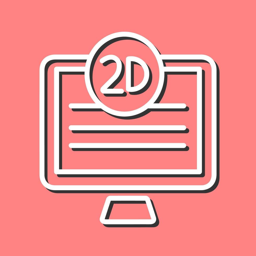 2D Quality Screen Vector Icon