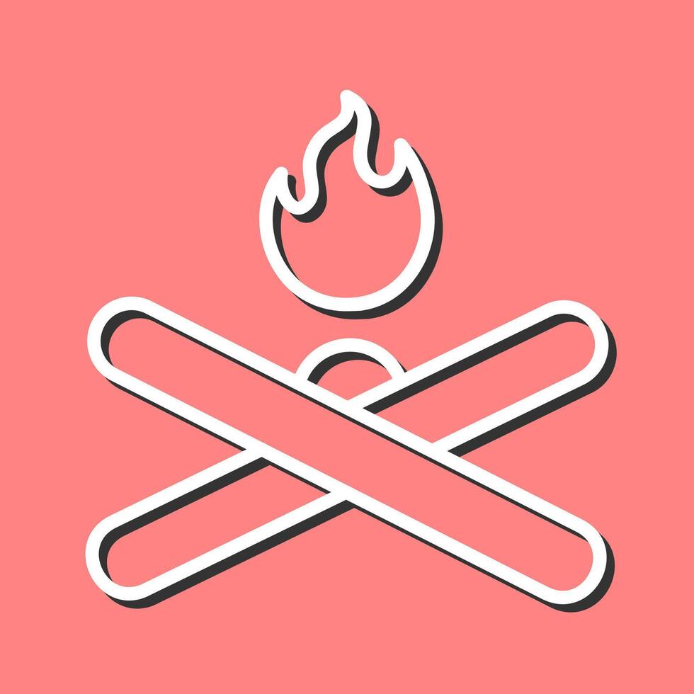 Bonfire Vector Icon