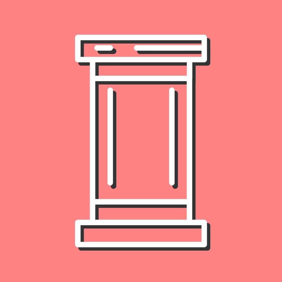 Pillar Vector Icon