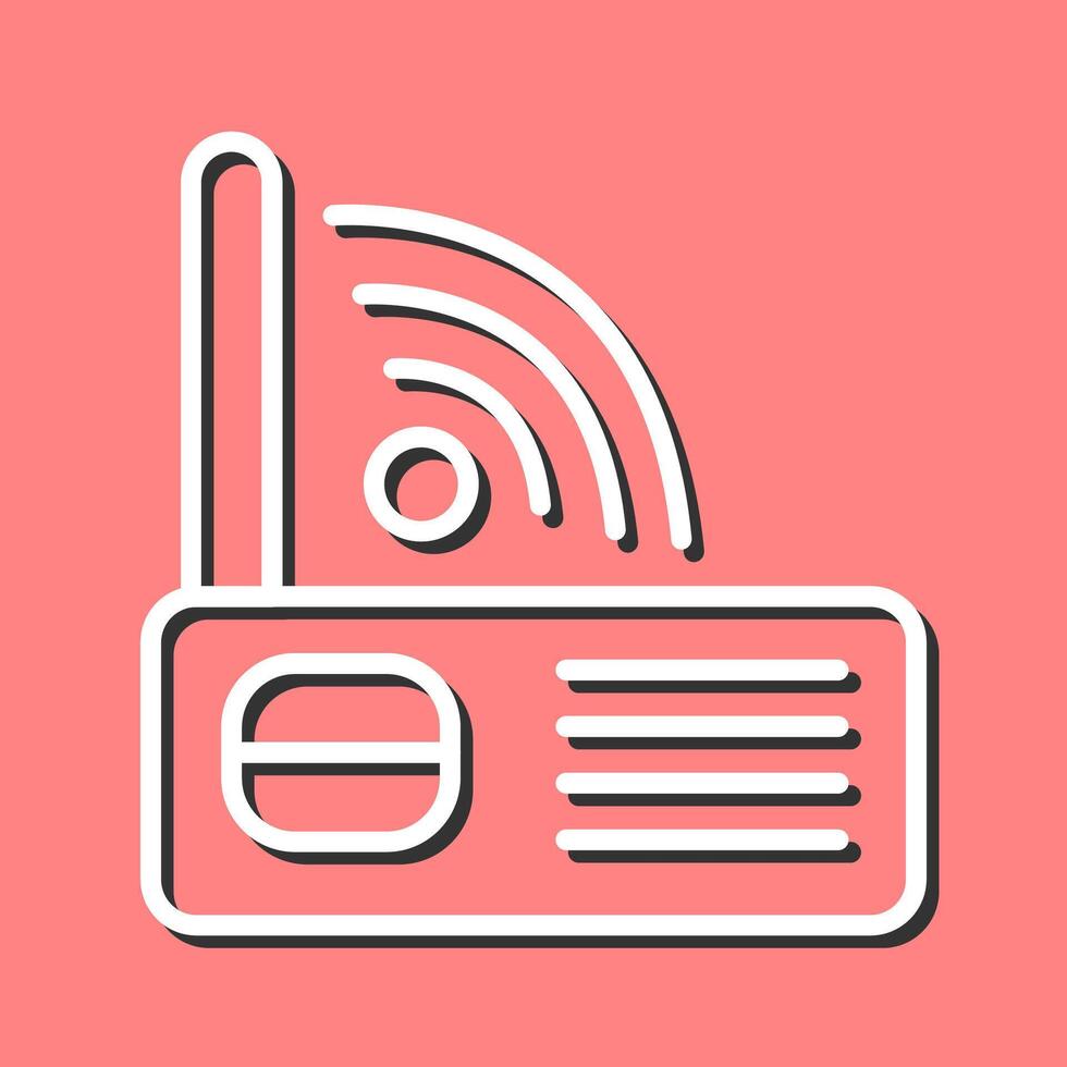 Modem Wifi Vector Icon