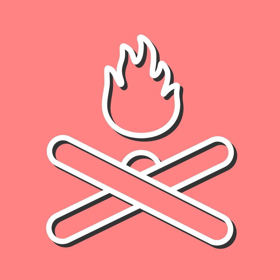 Bonfire Vector Icon