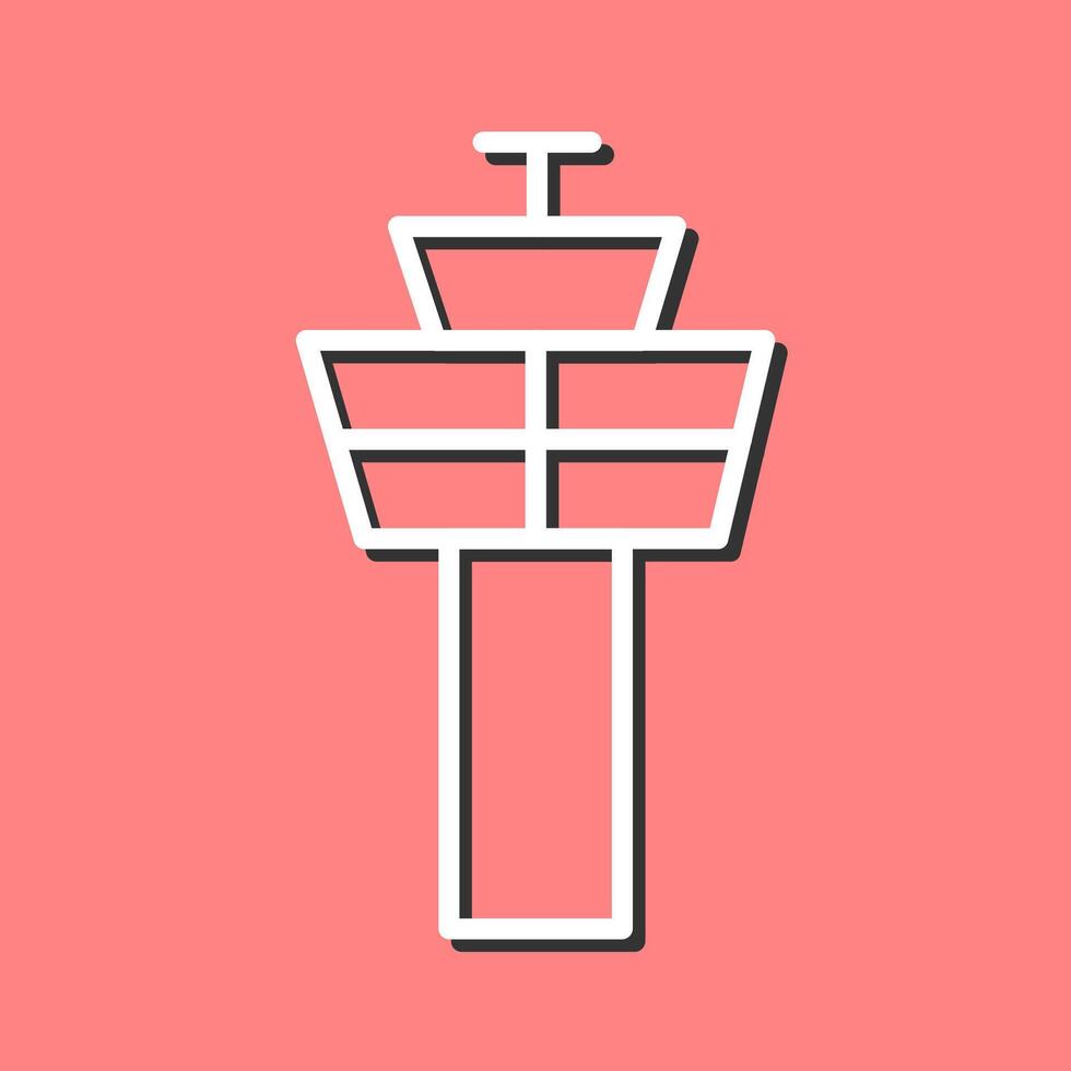 Control Tower Vector Icon